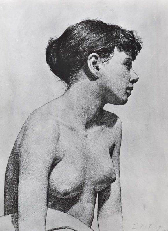 E.Phillips Fox Nude Study France oil painting art
